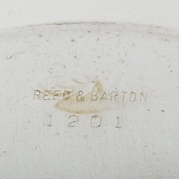 Reed and Barton 10.5” Silver-Plated Serving Platter #1201 - Picture 9 of 9